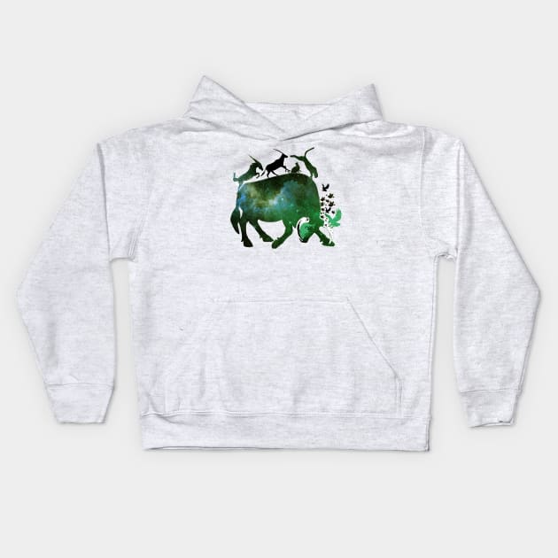 Jungle Kids Hoodie by Creation Cartoon